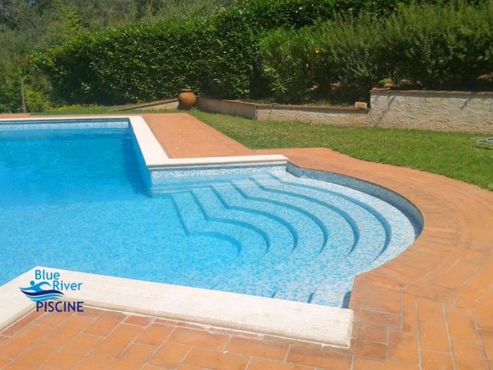 Archisio - Blue River Piscine - Progetto Accessori e personalizzazioni