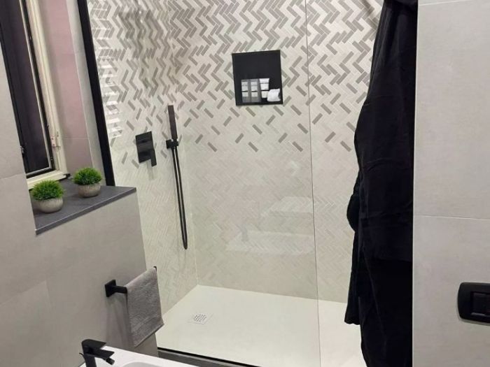 Archisio - Leanza Luca - Progetto Ristrutturazione bagno prima e dopo