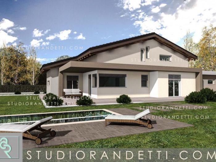 Archisio - Studio Randetti - Architetura Design - Progetto Villa a-f