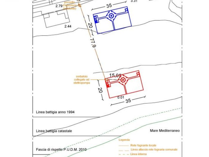 Archisio - Francesco Paolo Ciccarelli - Progetto Progetto di un chiosco in spiaggia e locale notturno