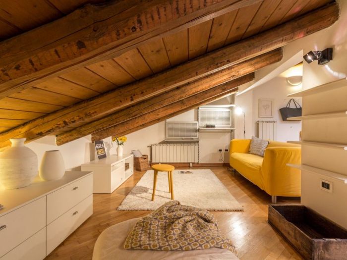 Archisio - Dettagli Home Staging Silvia Marcheselli - Progetto Mansarda in casolare antico nei dintorni di bologna