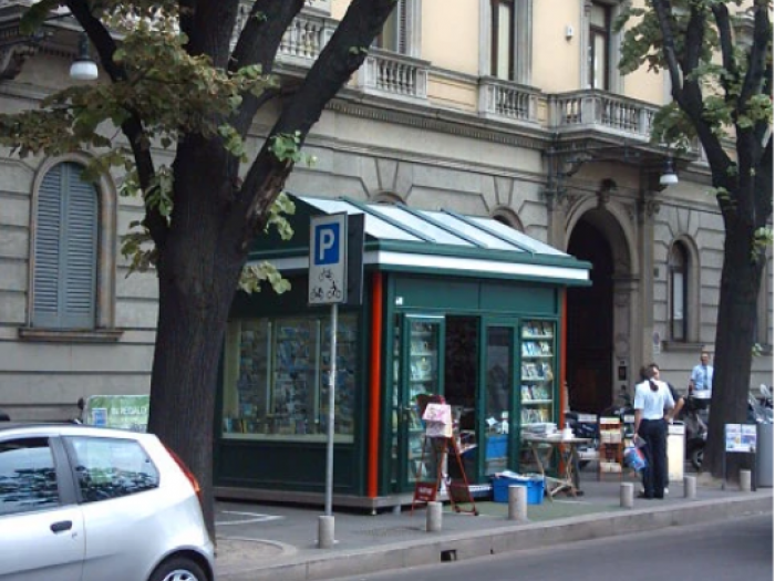 Archisio - Studio Patetta - Progetto Edicola in piazza cadorna