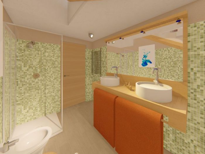 Archisio - Andrea Sorci Natural Living - Progetto Ipotesi di ristrutturazione villa a roma