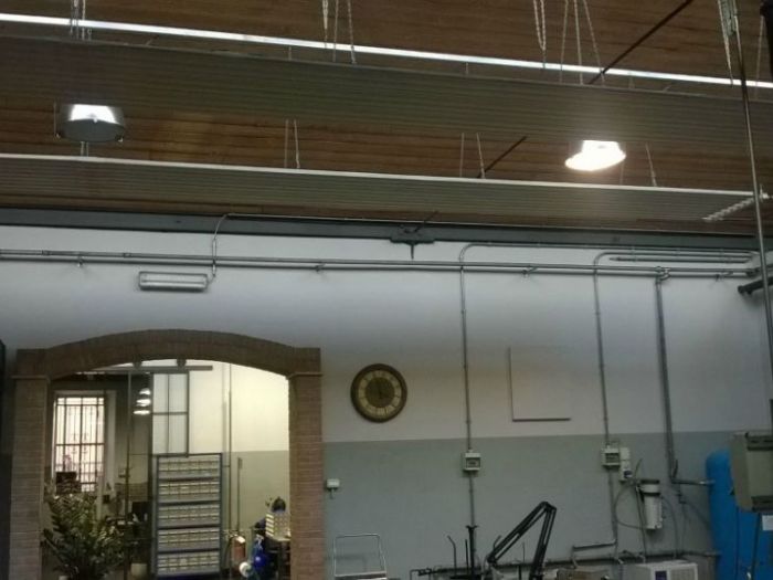 Archisio - Modernaluce Impianti Elettrici - Progetto 2012 monza officina meccanica