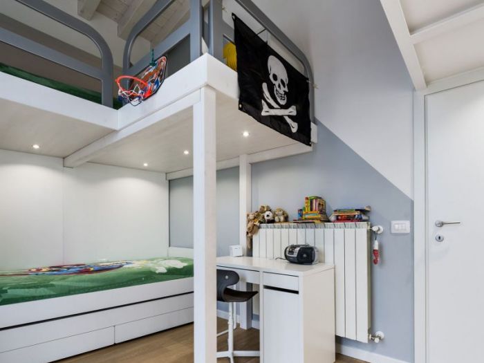 Archisio - Annalisa Carli - Progetto Un luminoso attico datmosfera