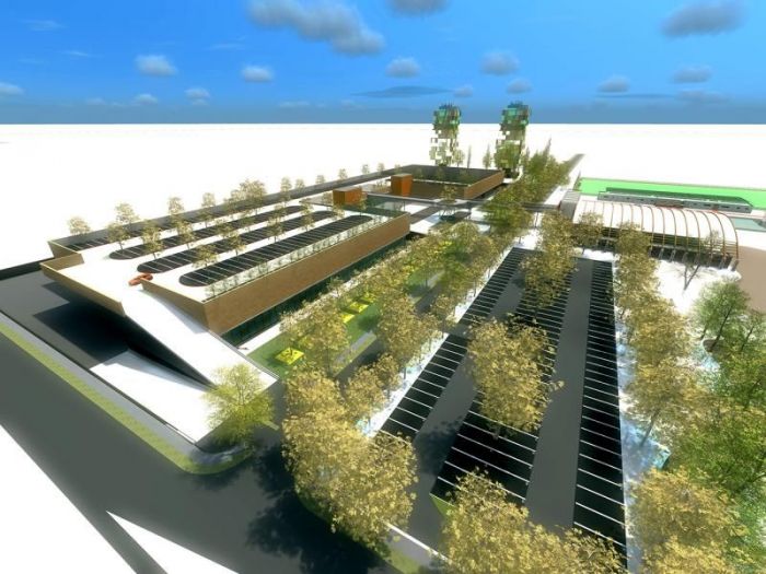 Archisio - Studio Massardi E Zubani - Progetto CommercialeCentro multifunzionale romania