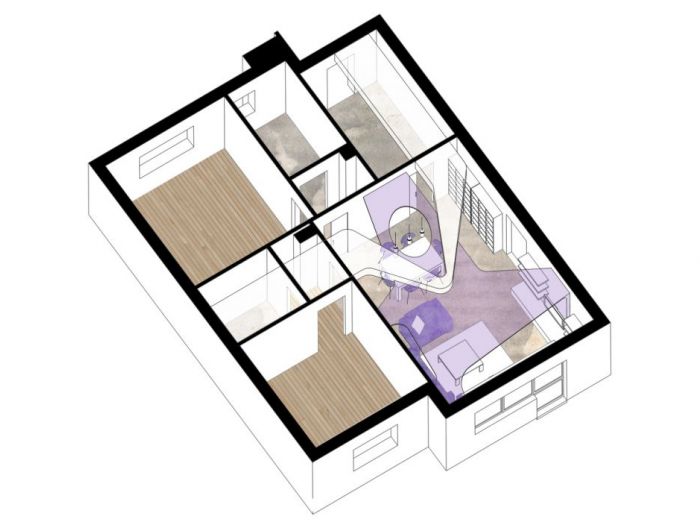 Archisio - Flli Emanuele E Massimiliano Ercolani - Progetto Viola flat