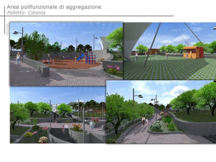 Archisio - Carmelo Barbera - Progetto Area polifunzionale di aggregazione