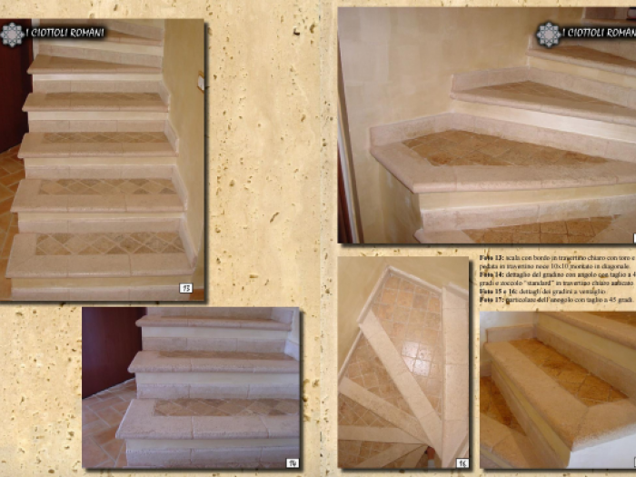 Archisio - I Ciottoli Romani - Progetto Scale