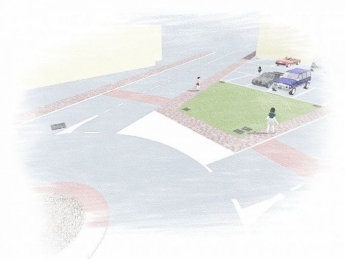 Archisio - Federica Nodari - Progetto Riordino piazza