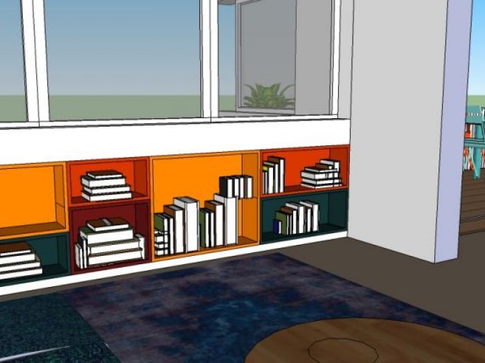 Archisio - Intrecciodilinee Creative Design Studio - Progetto Re-looking di un appartamento a montpellier