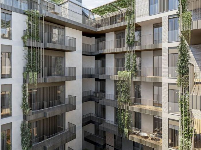 Archisio - Sf Architects - Progetto Courtyard giannone 2 milan