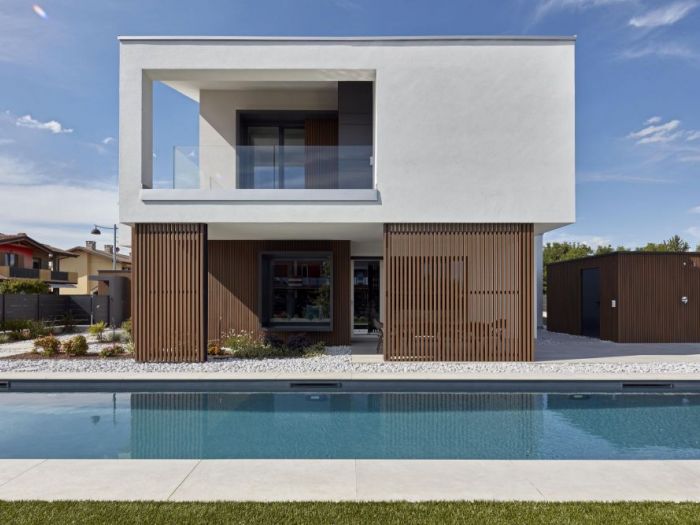 Archisio - Marlegno - Progetto Villa moderna in legno grumello