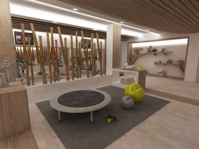 Archisio - Antonio Tufano - Progetto Concorso della palestra per holiday inn