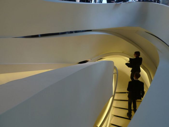 Archisio - Roberto Rossi - Progetto Scale per interni - fuksas e armani - new york