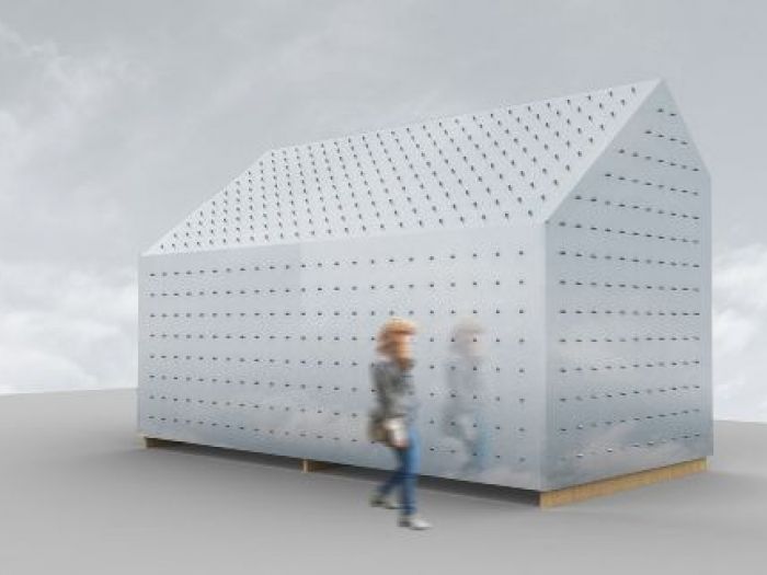 Archisio - Alessandro Ferro - Progetto Prefabricated module for archaeological area