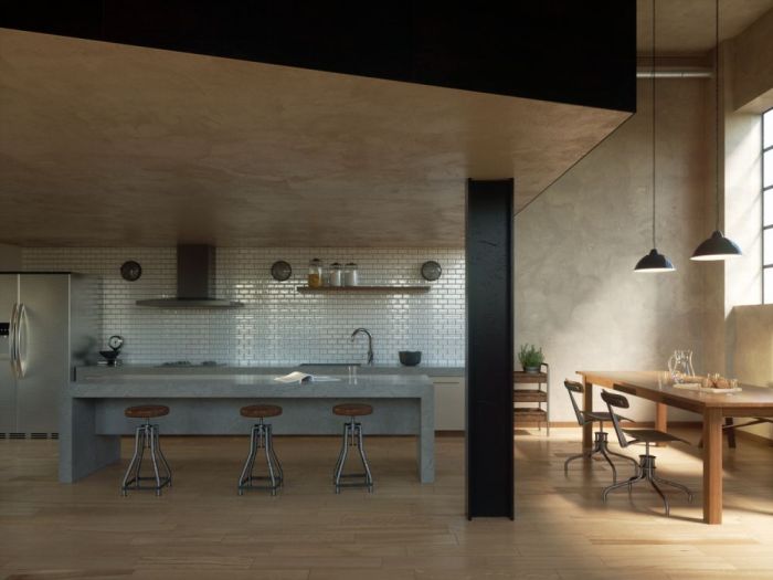 Archisio - Andrea Passeri - Progetto Loft in london