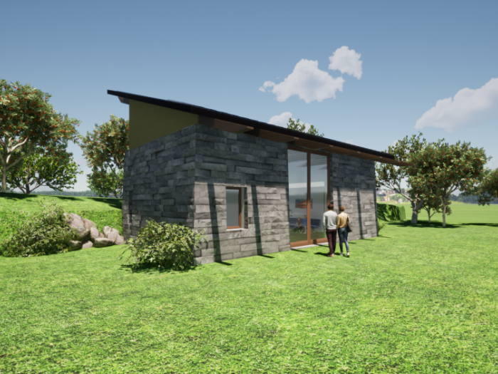 Archisio - Antonio La Malfa - Progetto Chalet alle pendici delletna