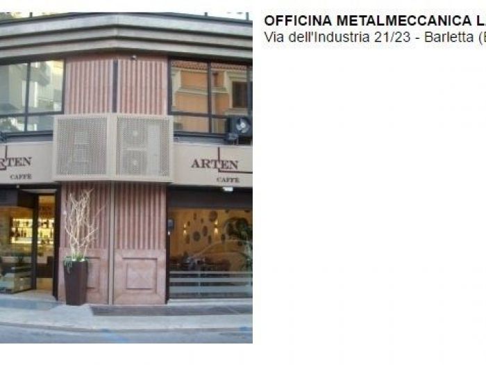 Archisio - Officina Metalmeccanica Lanotte - Progetto Vetrine negozi