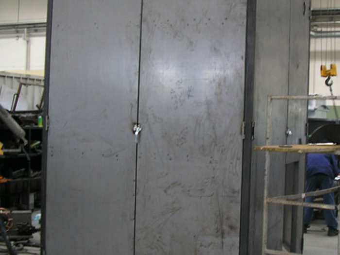 Archisio - Imaf srl - Progetto Prodotti industriali cabine insonorizzate cancelli scale facciate continue infissi nastri in alluminio produzioni speciali strutture in acciaio tettoie e pensiline