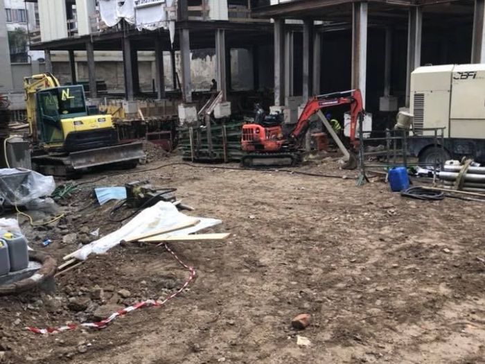 Archisio - Lamuraingegneria Cantiere - Progetto Residenza a parco solari milano