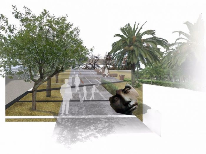 Archisio - Gionatan Calvo - Progetto Concorso di idee per la riqualificazione architettonica-ambientale di viale castello