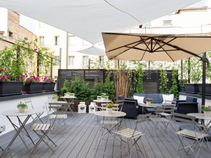 Archisio - Stefano Teofili - Progetto Bedbreakfast vico rooms and terrace Roma