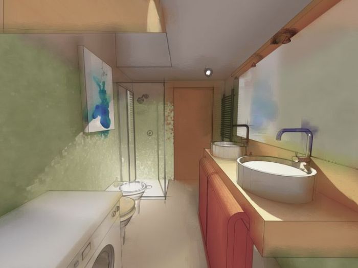 Archisio - Andrea Sorci Natural Living - Progetto Ipotesi di ristrutturazione villa a roma