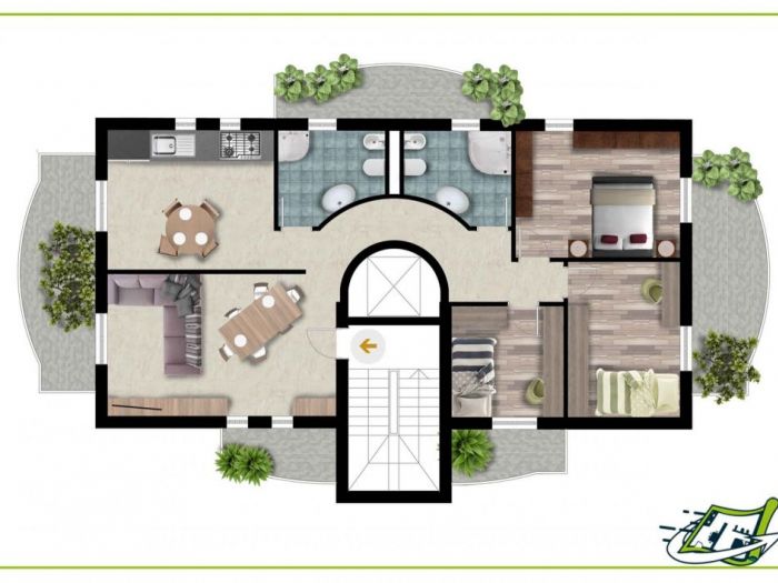 Archisio - Total Render - Progetto Planimetrie 2d