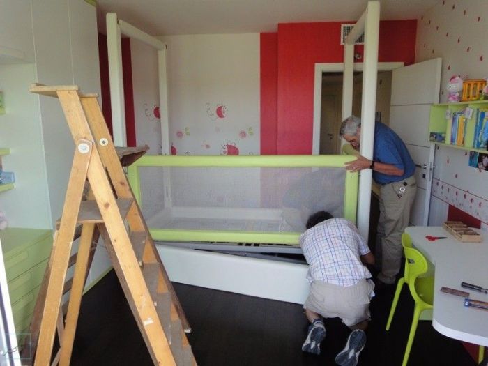 Archisio - Cofra Architettura Design Innovazione - Progetto Realizzazione letto per disabile