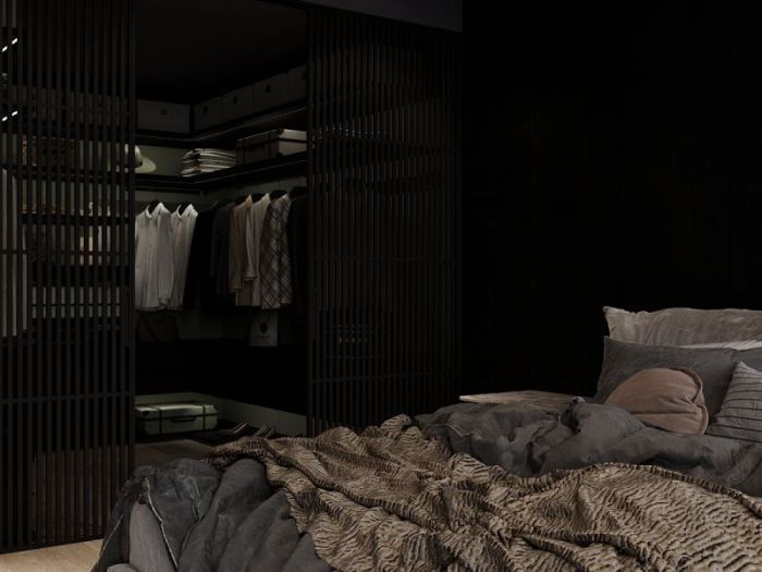 Archisio - Red Head Design - Progetto Camera da letto con spogliatoio