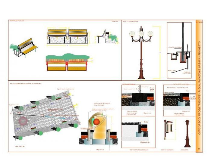 Archisio - Mirta Cappelli - Progetto Piazza ed arredo urbano