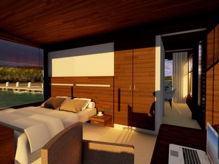 Archisio - Francesco Maria Giulini - Progetto Hotel galleggiante