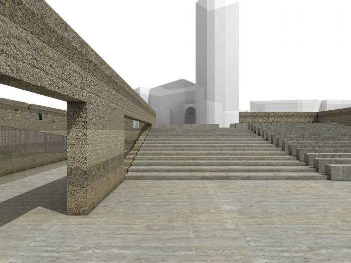 Archisio - Delisabatini Architetti fdeli E Fsabatini Arch Ass - Progetto Piazza parcheggio