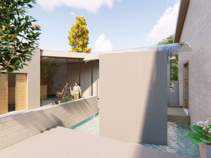 Archisio - Andrea Sorci Natural Living - Progetto Ipotesi progetto di ripristino di un capannone a borghetto flaminio rm per la sede museale della fondazione