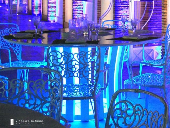 Archisio - Vincenzo Bafunno - Progetto Luce di vino - tavolo