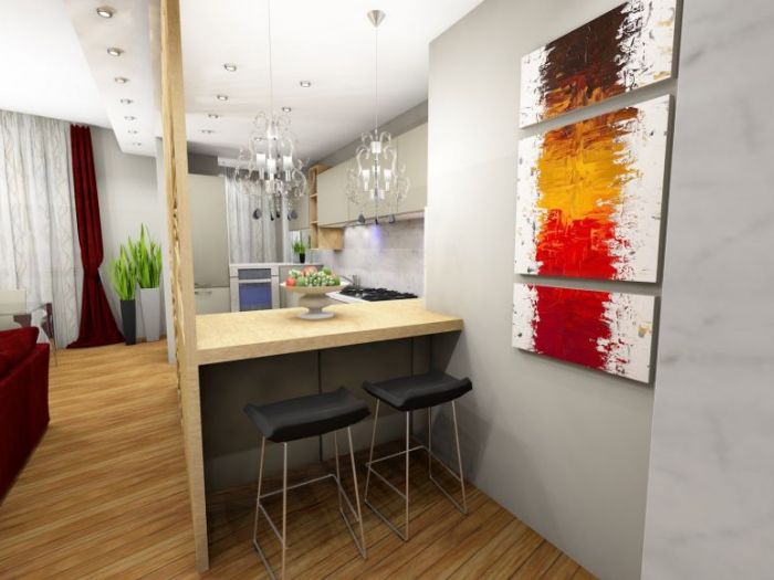 Archisio - Vito De Stefano - Progetto Appartamento 120 mq Roma