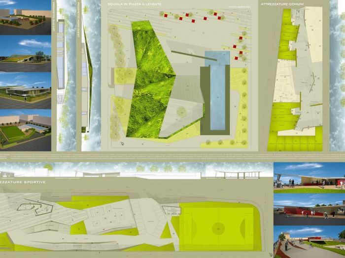 Archisio - Pedone Working - Progetto Scuola in piazza a levante