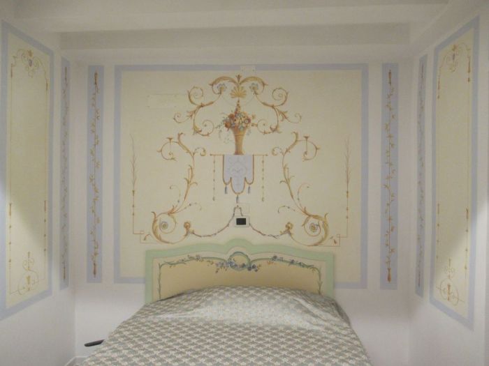 Archisio - Erica De Rosa - Progetto Decorazione per camera di hotel a venezia