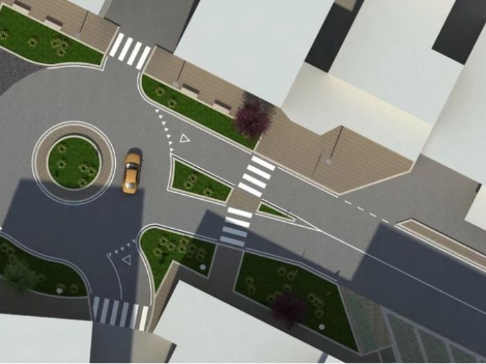 Archisio - Gesino Macrina - Progetto Concorso riqualificazione urbana di corso munazio planco ad atina - 2 classificato