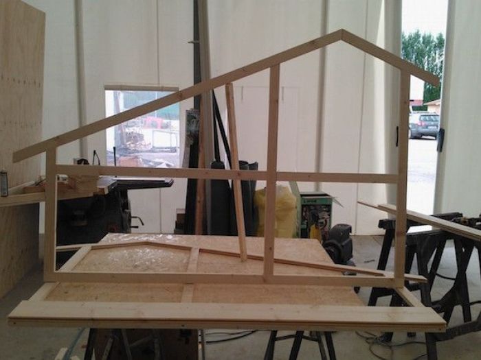 Archisio - Vz Strutture In Legno - Progetto Casetta per coniglietti