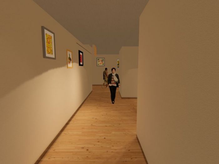 Archisio - Andrea Sorci Natural Living - Progetto Ipotesi progetto di ripristino di un capannone a borghetto flaminio rm per la sede museale della fondazione