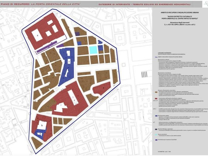 Archisio - Alessandra Pascarella - Progetto Porta orientale del centro antico di napoli