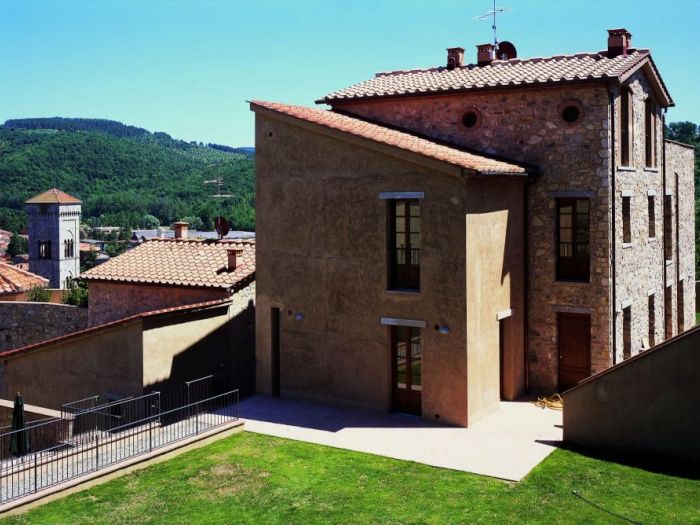 Archisio - Simone Casini - Progetto Borgo novo di gaiole in chianti