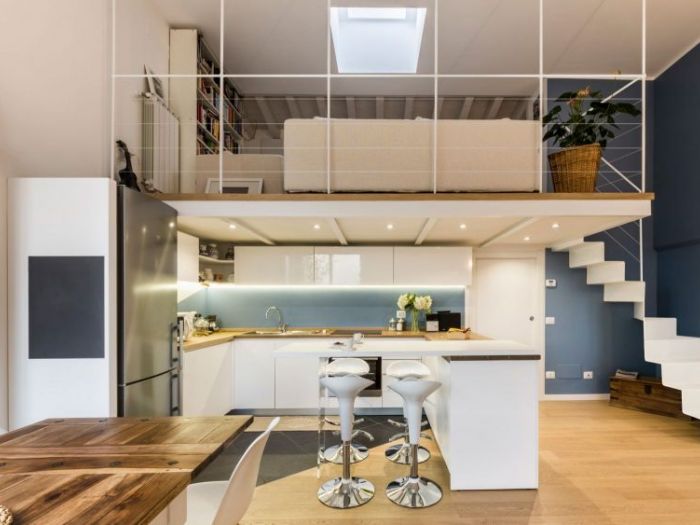 Archisio - Annalisa Carli - Progetto Un luminoso attico datmosfera