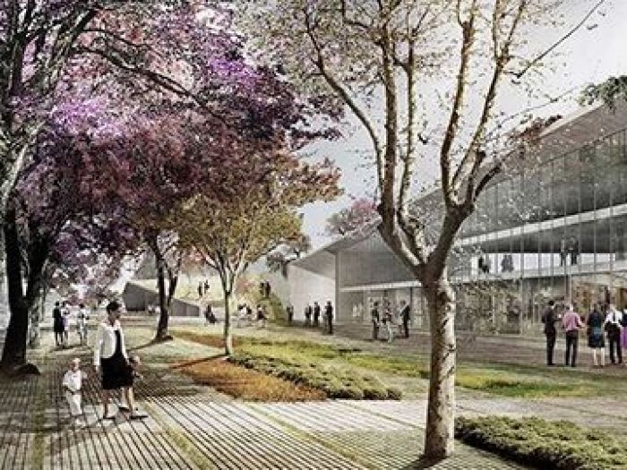 Archisio - Studio Bugna - Progetto Concorso bari centrale 2classificato