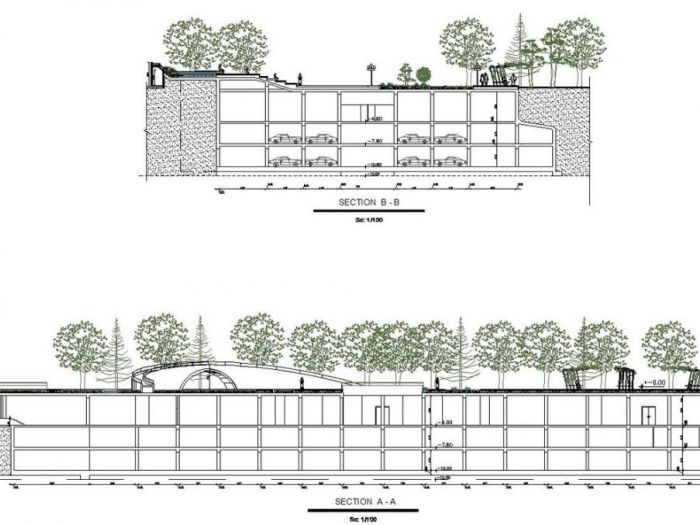 Archisio - Laghai Architecture Studio - Progetto The bus stop-fermata della corriera pu italy