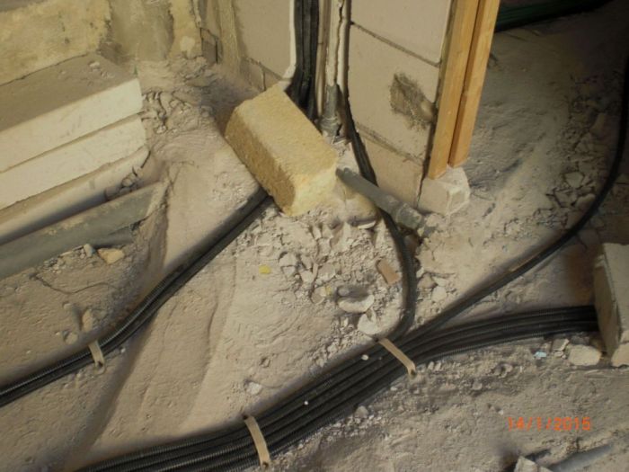 Archisio - Michele Gallo - Progetto Impianto sottotraccio per unit abitativa