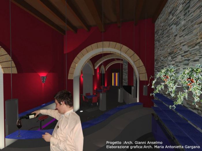 Archisio - Architetto Gianni Anselmo - Archproject architecture And Engineering - Progetto Progetto di un pub