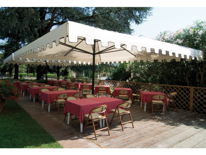 Archisio - Tende Nico Design - Progetto Progetto ombrelloni a grandi superfici